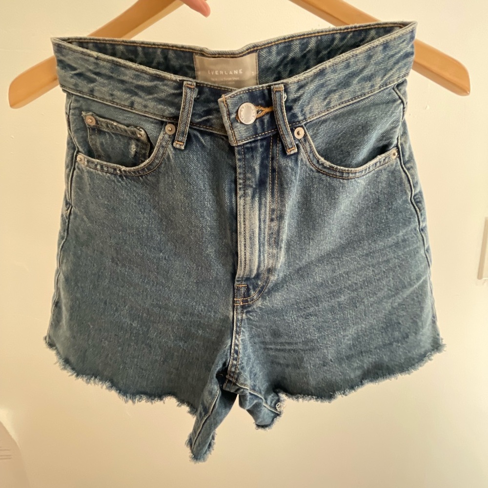 The A-Line Denim Short 24
